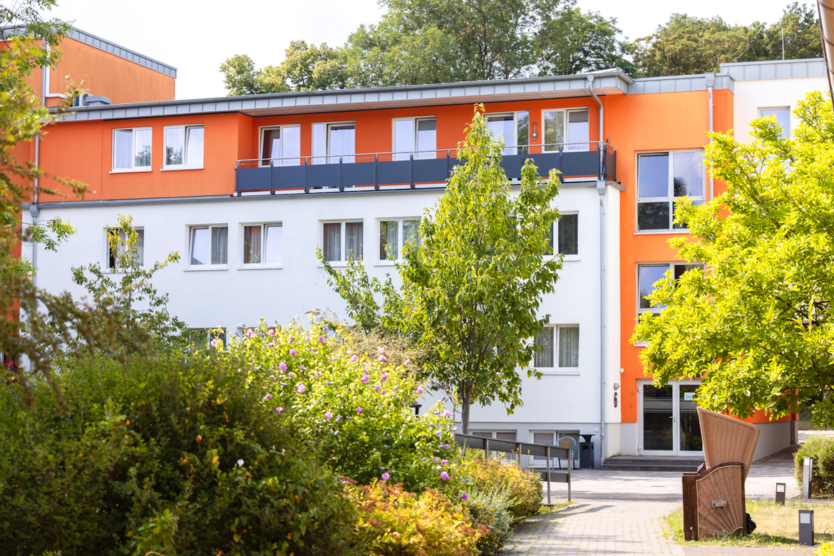 Das Christliche Reha Haus von außen.